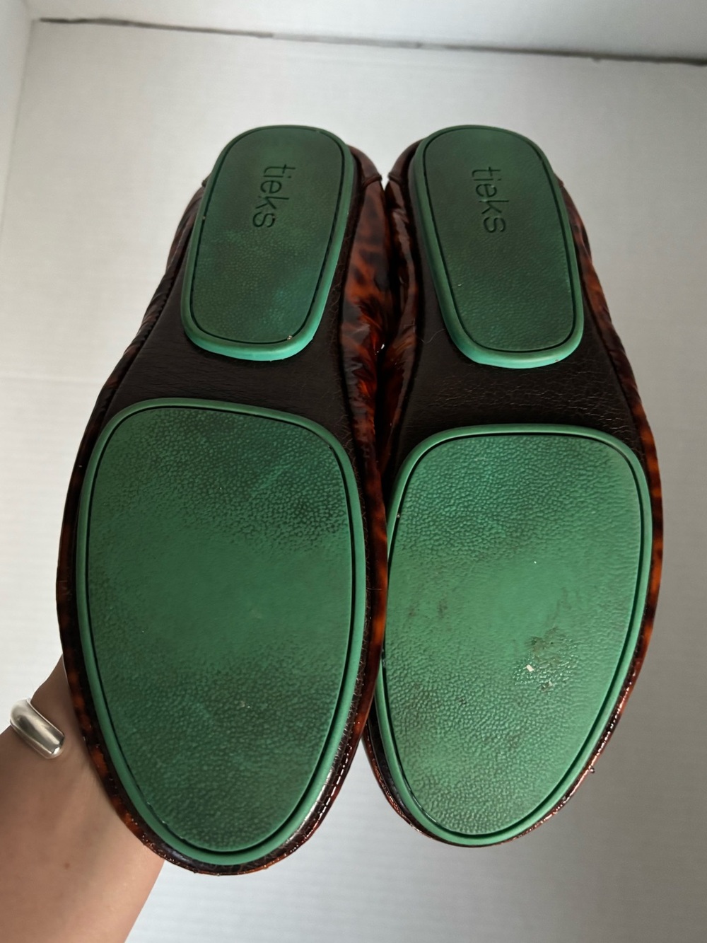 Tieks By Gavrieli Tortoise Shell Sz 9 - Picture 3 of 6
